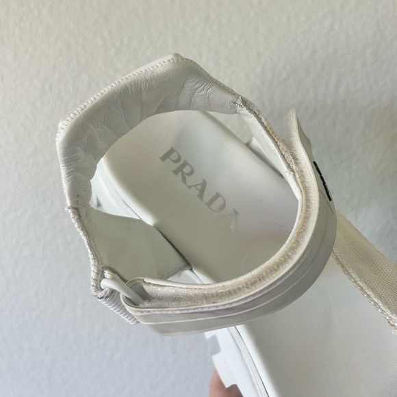 PRADA Authentic Sporty Woven Nylon Tape Sandals - Picture 14 of 16